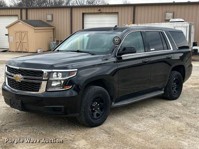 2016 Chevrolet Tahoe Police Suv
