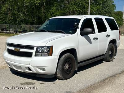 2013 Chevrolet Tahoe Police Suv