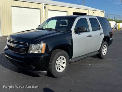 2011 Chevrolet Tahoe Police Suv