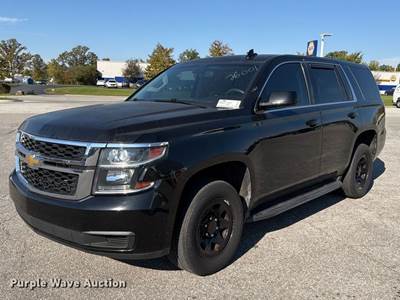 2016 Chevrolet Tahoe Police Suv