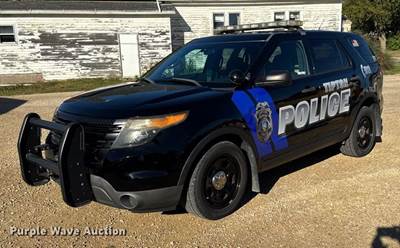 2013 Ford Explorer Police Interceptor Suv