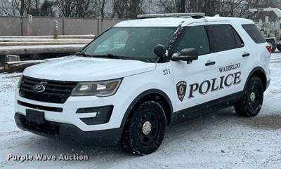 2017 Ford Explorer Police Interceptor Suv
