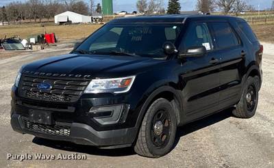 2017 Ford Explorer Police Suv