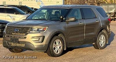 2017 Ford Explorer Police Interceptor Suv