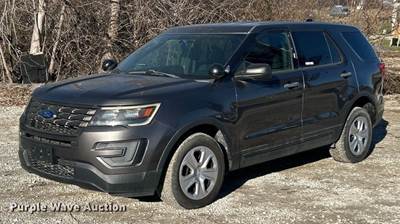 2017 Ford Explorer Police Interceptor Suv