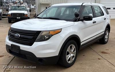 2014 Ford Explorer Police Interceptor Suv