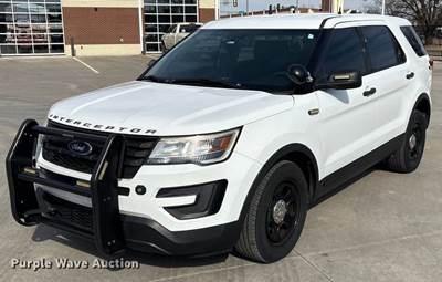 2018 Ford Explorer Police Interceptor Suv