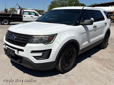 2018 Ford Explorer Police Suv
