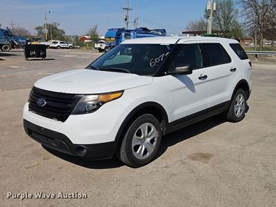 2015 Ford Explorer Police Suv