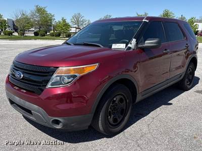 2013 Ford Explorer Police Suv