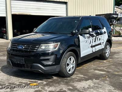 2017 Ford Explorer Police Interceptor Suv
