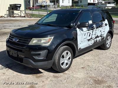 2016 Ford Explorer Police Interceptor Suv
