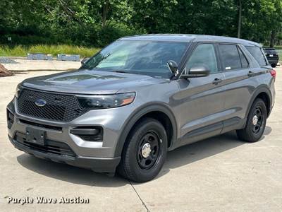 2022 Ford Explorer Police Suv