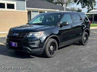 2017 Ford Explorer Police Interceptor Suv