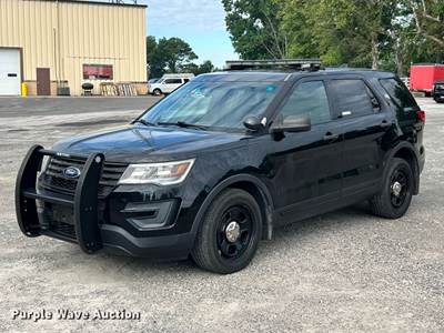 2017 Ford Explorer Police Interceptor Suv