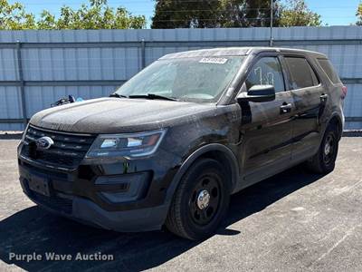 2018 Ford Explorer Police Interceptor Suv