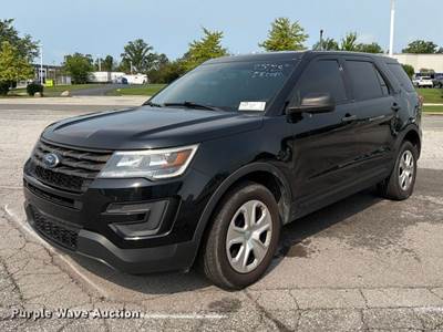 2018 Ford Explorer Police Interceptor Suv