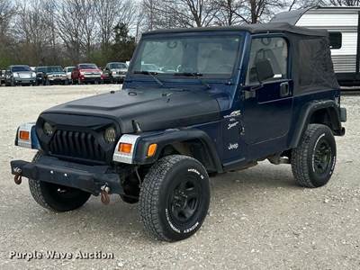 2000 Jeep Wrangler Sport Suv