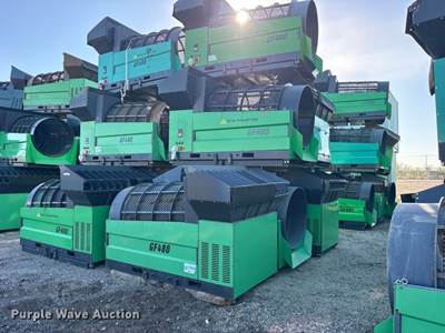 (24) Erie GF480 Trommel Screens