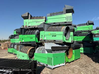 (12) Erie GF480 Trommel Screens