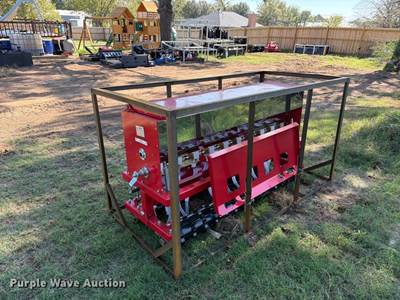 2026 AGT STSD10 Skid Steer Seeder, 72" Width, Unused