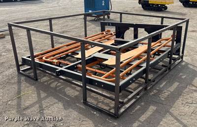 2025 Arteer ACG-10 Skid Steer Bale Accumulator Grapple