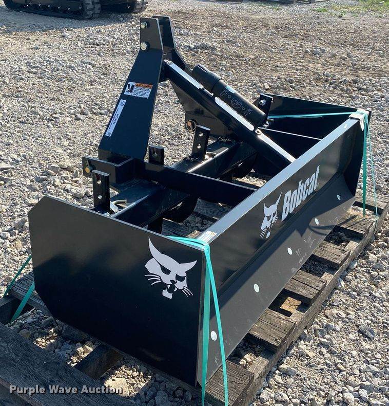 Bobcat Blade Box 60 Skid Steer Box Blade For Sale Tulsa, OK MG9932