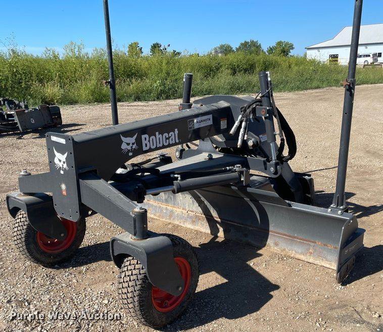 2018 Bobcat Grader 108 Skid Steer Grader For Sale Meriden, KS