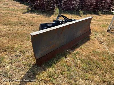 Used Bobcat Skid Steer Dozer Blade, 8" Width
