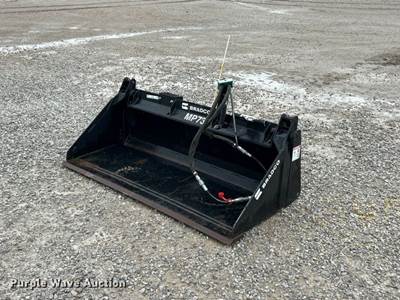 Used Bradco MP73 74" Skid Steer Four-In-One Bucket