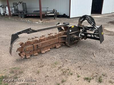 2025 Caterpillar T112 Skid Steer Trencher, 48" Depth, 8" Width