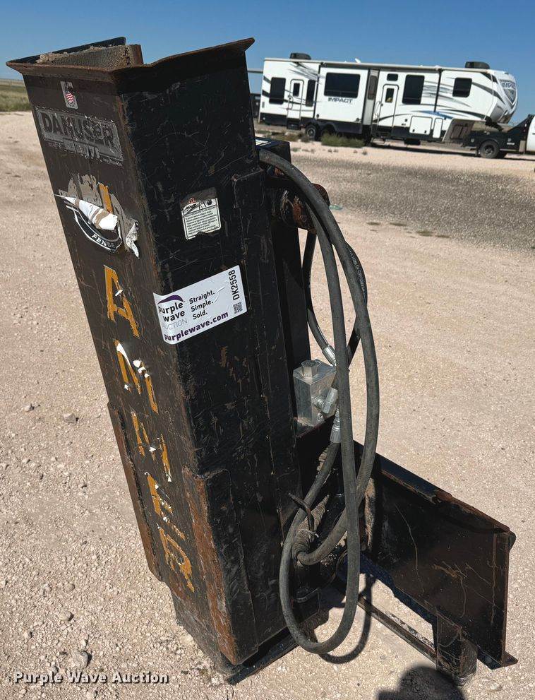 Danuser SM40 Hammer Skid Steer Post Driver For Sale Canyon, TX