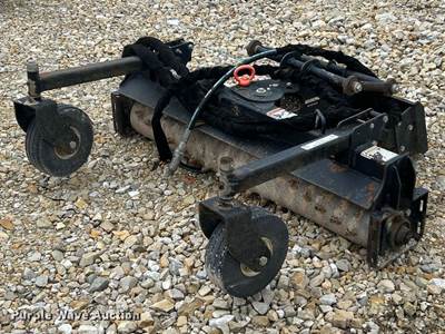 Used Erskine 48" Skid Steer Power Rake