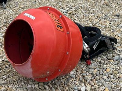 Eterra ML2500 Skid Steer Concrete Mixer, Serial # 20311141