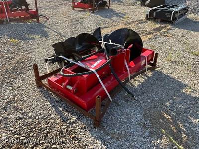 GIYI Skid Steer Auger Attachment 16" 12" 8" Unused