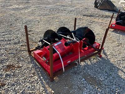 GIYI Skid Steer Auger 16" 12" 8"
