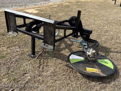 2025 Greentec RI82 Skid Steer Fence Row Mower