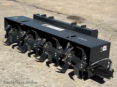 Used JCT 72" Skid Steer Tiller Attachment