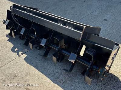 JCT Skid Steer Tiller, 72" Cutting Width