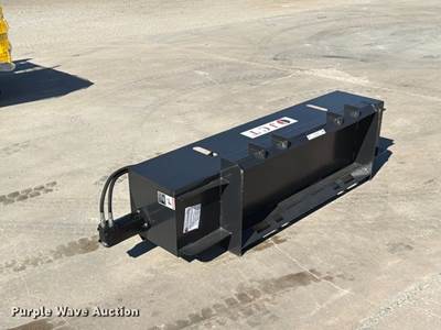 Used JCT Skid Steer Tiller, 71" Width