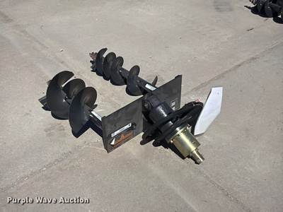 2025 LandHonor MAD-73-05C Skid Steer Auger, 8" & 12" Augers, Serial # HL-00269