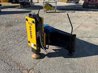 Lyals ALS680 Skid Steer Post Driver, Serial # ALS3436