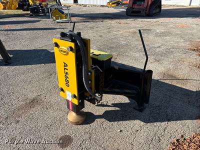 Lyals ALS680 Skid Steer Post Driver, Serial # ALS2664