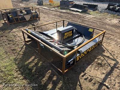 2026 Mower King SSRC 72" Skid Steer Brush Mower