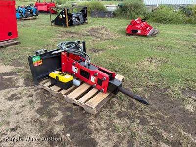 Raytree RMH680 Skid Steer Breaker, 42" Length, (2) 27" Bits