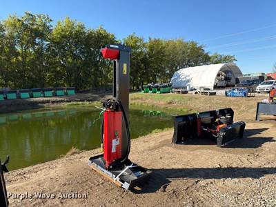 Raytree RMLS18T Skid Steer Log Splitter, 24" Capacity, Unused