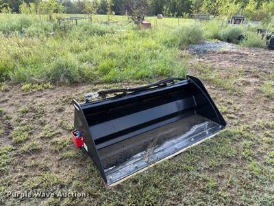 Raytree RMRB72 74" Skid Steer Power Rake Bucket