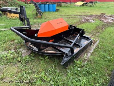 Used SkidPro 612-1-0003HF Skid Steer Rotary Mower, 74" Width