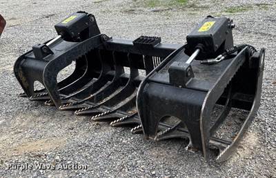 Skid Steer Grapple Bucket