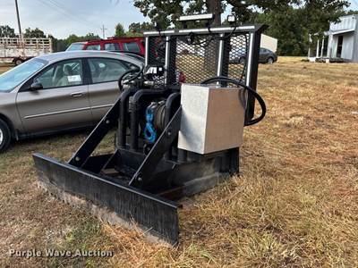 Skid Steer Winch 45,000 lb with Remote and Air Compressor